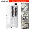 Secador de sapato inteligente gabinete sapatos secagem esterilização desodorante desinfecção quente multifuncional máquina cuidados armazenamento sapato