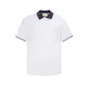 New Fashion London England Polos Shirts Mens 디자이너 Polo Shirts High Street 자수 인쇄 T 셔츠 남성 여름면 캐주얼 티셔츠 #30