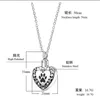 1PC Heart Pendant Cremation Jewelry Always on My Heart Forever in My Memorial Urn Necklace Ashes Keepsake2741