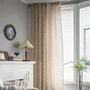 Halbverdunkelnder Vorhang mit Boho-Blumenmuster für Fenster, Häkelquasten, Polyester-Baumwoll-Leinen-Mischung für Schlafzimmer, Wohnzimmer, böhmischer Vorhang 240115