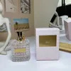 Luxury Female Perfume 100ml Women Fragrance Eau De Parfum Intense EDP Spray Natural Long Lasting Pleasant Fragrance Ladies Charming Scent for Gift 3.4 fl.oz