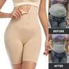 High Waist Flat Belly Belt Stretch Shapewear Sheath Slimming Panties Abdomen Control Women Body Shaper Modeling Straps 240113