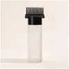 収納ボトルジャー180mlポータブルヘアオイルアプリケーターボトルヘアドレッシングシャンプー染料補充スタイリングツールドロップotwj7を届ける