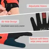 FIRELION Al aire libre Dedo completo Gel Pantalla táctil Guantes de ciclismo Off Road Dirt Mountain Bike Bicicleta DH Downhill Motocross Guante 240112