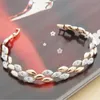 AAAA strass blé mode ensemble de bijoux collier bracelet charme cadeaux d'anniversaire accessoires goutte qualité doré amant 240115