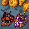 Abbigliamento per cani 2024 Halloween Decora bandane Accessori Sciarpa per animali domestici per piccoli bavaglini Forniture per cuccioli di gatto