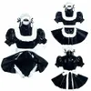 Sissy Maid Pvc Elbise Romper Sissy Boy CD TV Tişört Yapımı Cosplay Costume265H