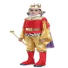 Costume di Halloween per ragazzo di Shanghai Story Cosplay King Outfit Festa di compleanno a tema per bambini237p