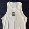 Summer Womens Vest Designer Tampo Tops Moda Letters Letters