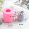 Zanaat Araçları 3D Lale Mum Kalıp El Yapımı Diy Çiçek Sabun Silikon Kalıp Silikon Kalıp Sabun Formları Sabun Yapma Malzemeleri YQ240115