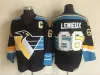 Мужские, женские и молодежные хоккейные майки Pittsburgh ''Penguins'' Vintage 66 Lemieux черные 75th Blue 1991 Nation Team Retro CCM красные сшитые рубашки Джерси Уэльса мужские M-X