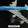 Modèle d'avion en métal, échelle 1 400, réplique de vol de l'air coréen, avion moulé sous pression, jouet Miniature de collection, cadeau pour garçon, 240115