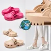 Designer womens woody sandals fluffy mule slides white black pink lace lettering slippers summer home shoes women sandles size 36-41