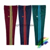 Pantaloni da uomo 2023fw Pantaloni con aghi Uomo Donna Strisce multicolori Pantaloni da pista AWGE Pantaloni con farfalla ricamatieffimerow