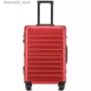 Koffer Neue Frauen Mode Alle aluminium hohe qualität langlebig Roll Gepäck Männer große kapazität business Trolley Koffer Reisetasche Q240115