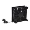 Fans Coolings Computer 5V Usb Powered Pc Router High Quiet Cooling Fan For Case Drop Delivery Computers Networking Components Otlmf