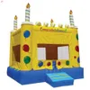 4x4m-13*13 stóp bezpłatny statek na świeżym powietrzu Commercial Outdoor Inflatible Broowcer Bounce Bounce Jumping House na sprzedaż