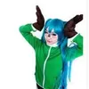 Vocaloid Matryoshka Iatsune Miku Cosplay Costume Sports Coat Green250g
