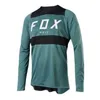 2024 Men's T-shirts Fox Speed Drop Summer Off Road Mountain Bike Motorcycle Cycling Suit Short Sleeve Quick Dry Racing