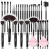 18-32Pcs Makeup Brushes set profession Cosmetic Concealer eyelashes Powder Blush Soft Fluffy Blending Brush Beauty Toolsdasndobo 240115