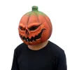 Máscara de calabaza aterradora cara completa Halloween nueva moda disfraz Cosplay decoraciones fiesta Festival máscara divertida para mujeres hombres 206D