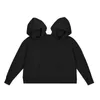 Mens Womens Two Person Ugly Hoodie Intimate Loose Solid Sweatshirt OnePiece Couples Pullover Holiday Party Jumpers Tops 240115