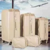 Suitcases Bagaż Zestaw 5 sztuk walizki kosmetyczne walizka podróżna Walizka Przenośna bagaż pokładowy z 360 stopni Sipnner Wheels Q240115