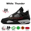 Neue Herren-4-Basketballschuhe 4s Red Cement Thunder Pine Green Seafoam Midnight Navy University Blue Black Cat Messy Room Bred Neu interpretierte Designer-Sneaker für Damen