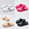 2024 Sandali firmati Piscina Cuscino Scivolo Pantofole Pantofole di lusso Comfort Pantofole da donna Scivoli di lusso rosa 36-41