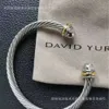 Bracelet David Yurma Desginer David Yuman X David Xx Bracelet populaire Micro incrustation poignée ouverte bijoux 2024ss bijoux Hip hop Hip hop