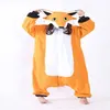 Mr Fox Cosplay Kostuums Onesie Pyjama Kigurumi Jumpsuit Hoodies Volwassenen Romper Voor Halloween Mardi Gras Carnival1977