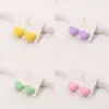 Ear Clip Heart Shaped Children's Necklace Wearing Card Ring Bright Face Drip Oil Combination Pack