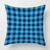 Oreiller Simple Plaid Polyester taie d'oreiller housse de canapé et décoration de la maison peuvent être personnalisés pour vous 40x40 50x50 60x60 45 35x35