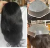 Erkekler için 12 Uzun Toupee% 100 Virgin İnsan Saç Değiştirme Sistemi Erkekler için 10x8 Base Boyutu İsviçre Dantel Ön PU Toupee Hair240115