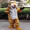 QERFORMANCE Tiger-Maskottchen-Kostüme, Karneval, Halloween, Geschenke, Unisex, Erwachsene, ausgefallene Partyspiele, Outfit, Urlaub, Feier, Cartoon, Chara279b