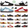 Chaussures Sambass Og Noir Blanc Gum Sporty Rich Blue Rush Oyster Holdings Rouge Collegiate Grey Toe Aluminium Argent Vert Night Navy Chaussures Better Scarlet