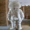 Costume de mascotte de lapin blanc d'Halloween, tenue de personnage de dessin animé de qualité supérieure, taille adulte, carnaval de Noël, fête d'anniversaire en plein air 259L