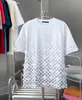 Herren T-Shirt Designer Shirt Street Casual T-Shirt Herren Polo Shirt Lose Shirt Frauen Sommer Luxus Straßenkleidung Seiten Logo Metall Tops Europäische Größe S-XL