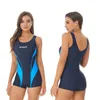 Costume da bagno da donna Costume da bagno intero senza maniche da donna Abbigliamento da spiaggia per il bagno Surf Piscina per immersioni Parco acquatico Costume da bagno