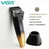 VGR V003 Wireless Electric Clipper 9000rpm Hair Salon Engraving Mens Shaving Digital Display Gradient Trimmer 240115