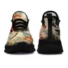 Coolcustomize benutzerdefinierte japanische Drachen leichte Mode Low Top kostenloser Versand Drop Shipping mit Box Sneaker Laufen Wandern Tennis Frauen Männer Sportschuhe