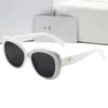 CE moda óculos de sol de designer de luxo para mulheres homens óculos mesmos óculos de sol Triomphe praia rua foto pequenos sunnies metal quadro completo com caixa de presente