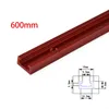 Woodworking Miter Jig T-Slot Track 300-600mm Aluminium Alloy Red Router T-Track Table Useful Durable