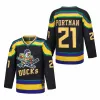 66 Gordon Bombay 96 Charlie Conway Mighty Duck Película Hockey Jerseys 99 Adam Banks 44 Fulton Reed Dean Portman Teemu Selanne Paul Kariya Greg