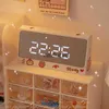 Horloges de table de bureau mignon Kawaii réveil de bureau LED montre numérique décoration de bureau pour chambre à coucher décor de table enfant sommeil formateur fille réveilvaiduryd
