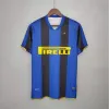 Retro Futbol Jersey Finalleri 2009 Milito Sneijder Zanetti Eto'o Futbol Milans 97 98 99 01 02 03 Djorkaeff Baggio Adriano 10 11 07 08 09 Batistuta Inters Zamorano