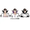 3D Anime Motion Car Stickers Anime BLEACH Aizen Sousuke Waterproof Decals for Laptop,Refrigerator,Suitcase,Wall,Etc Toy Creative Gift