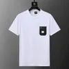 SS24 ЛЕТО 31042 B новые модные брендовые мужские футболки укороченные, облегающие, повседневные, дизайнерские, из хлопка, 100% ОВЕРСАЙЗ, M-3XL