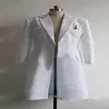 Steins Gate Okabe Rintarou Cosplay Kostümleri Uzun Ceket Beyaz Ceket Kostümleri229N