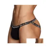 Underpants Cross Strap Men Y Underwear Gay Jockstrap Cotton Male Panties Low Waist Thong Erotic Brief Cueca Tanga Hombreunderpants Dr Dhnye